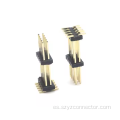 SMT de doble fila con cabezal de pasador de paso de 1,27 mm